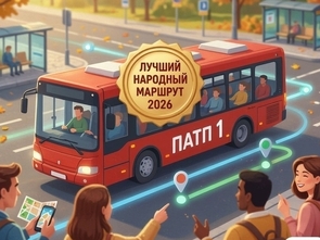 Маршрут № 7 признан лучшим в Вологде: итоги народного голосования ПАТП № 1